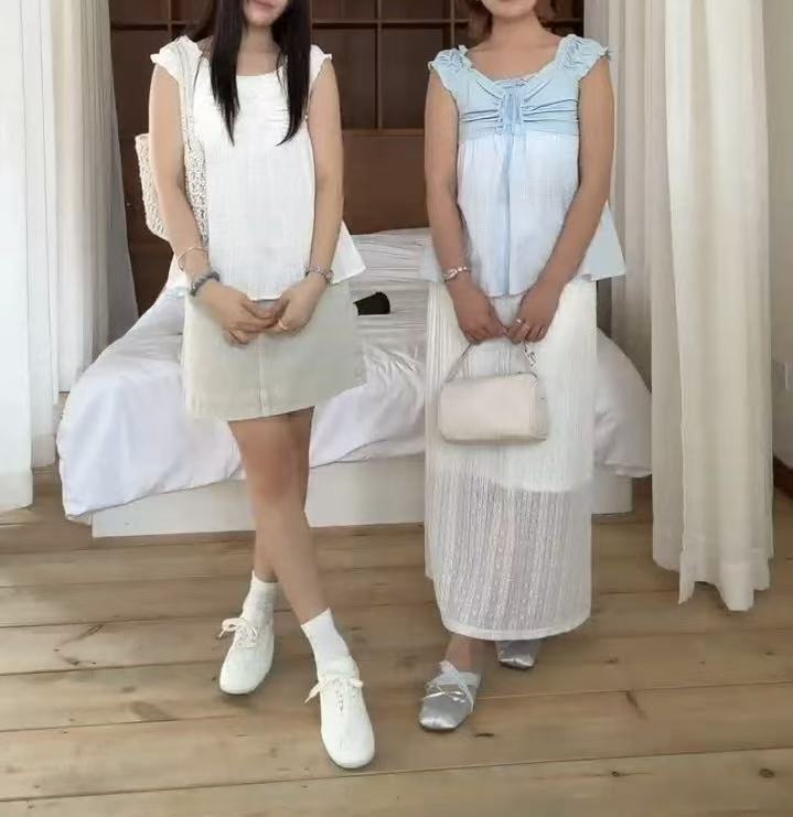 HELLO MILK TEE- 86735   百搭簡約衫