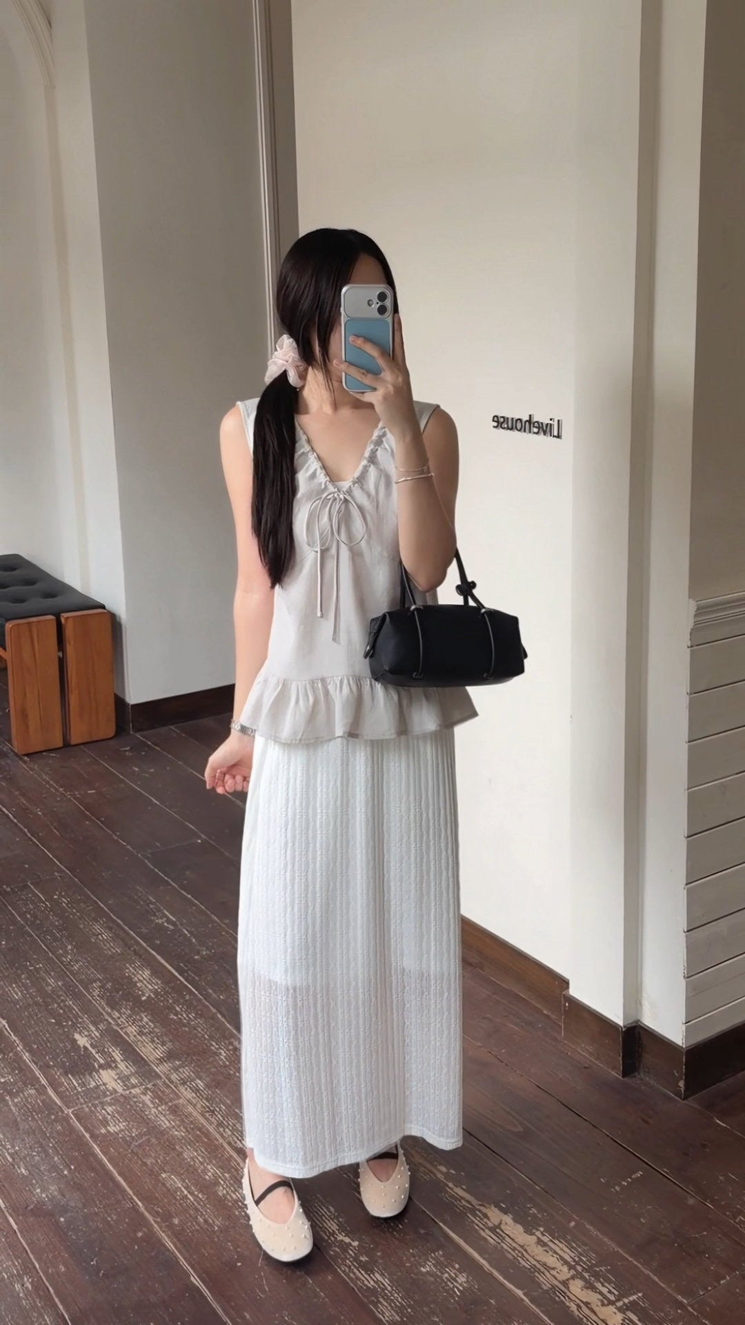 HELLO MILK TEE- 86822   珍珠單鞋