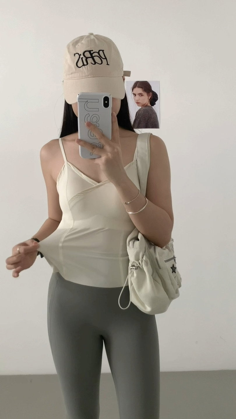 HELLO MILK TEE- 86783   無痕背心