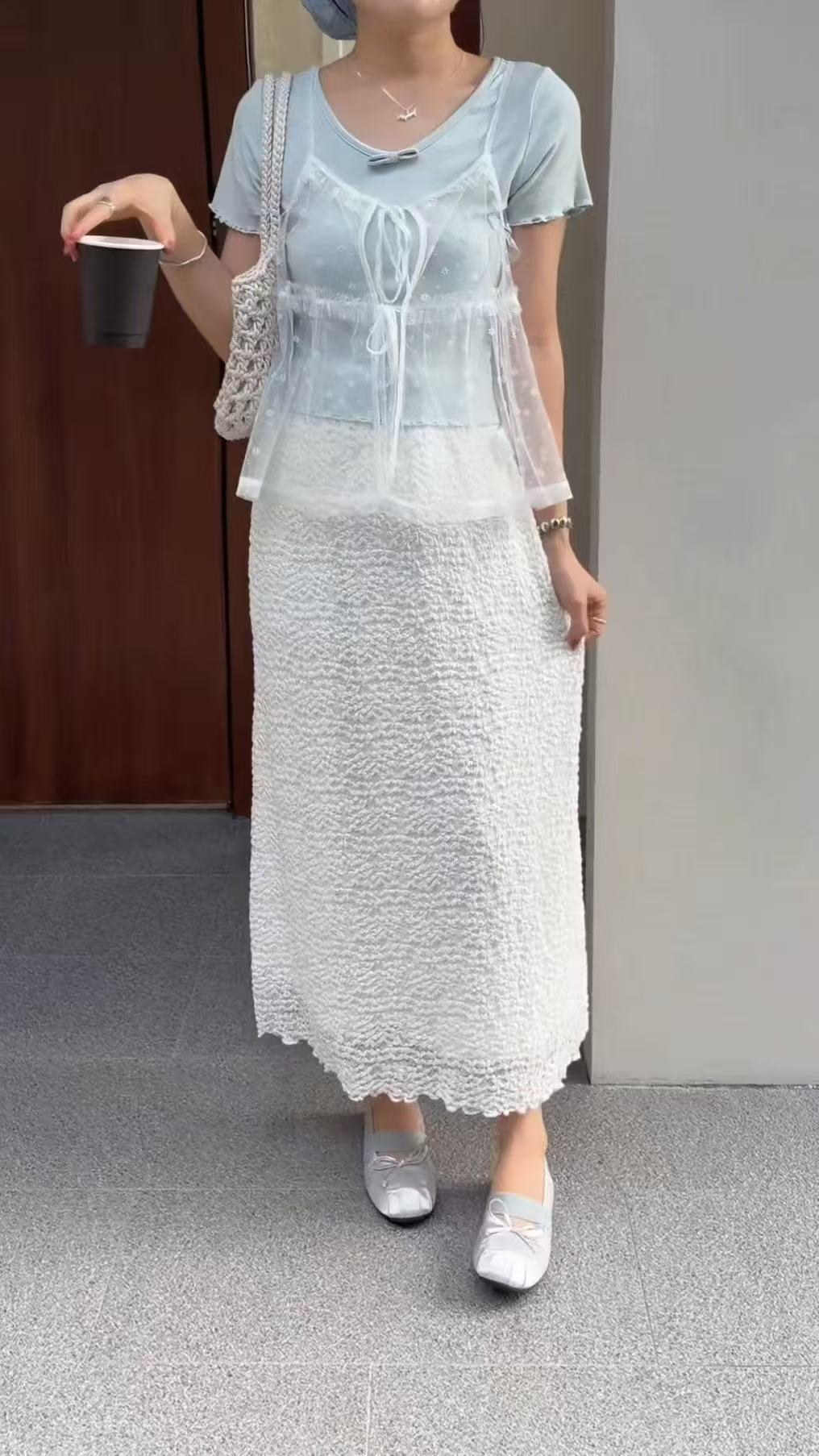 HELLO MILK TEE- 86849   圓領小衫