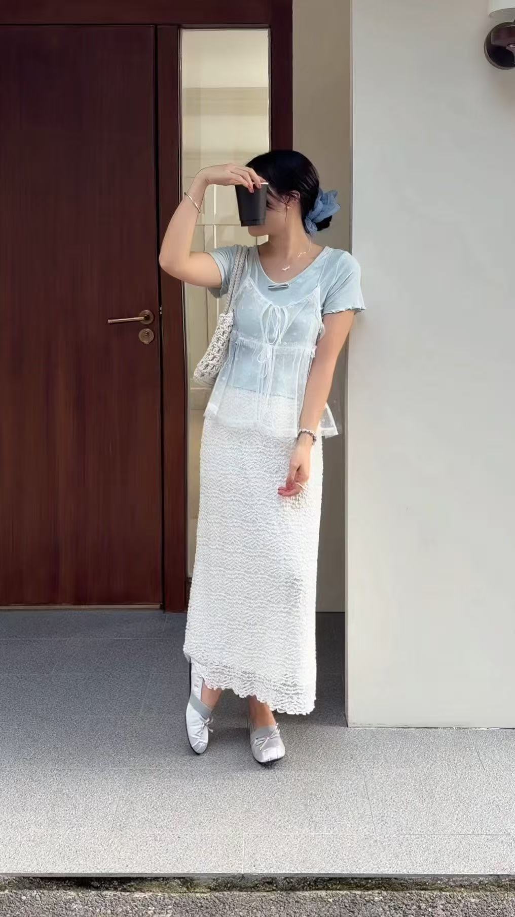 HELLO MILK TEE- 86849   圓領小衫