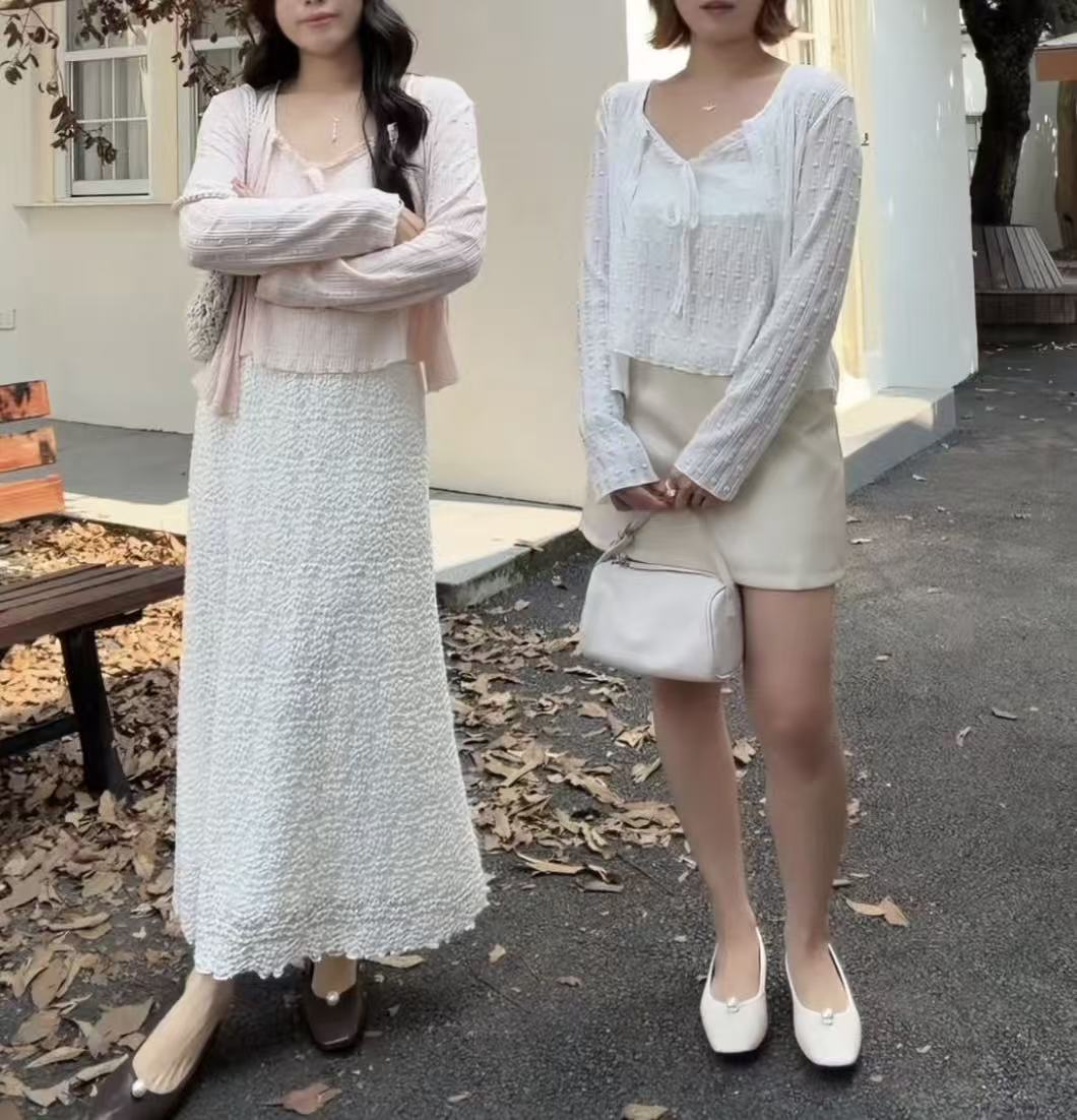 HELLO MILK TEE- 86860   韓系兩件套