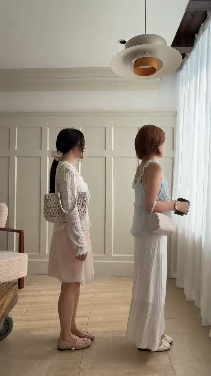 HELLO MILK TEE- 86761   法式半裙