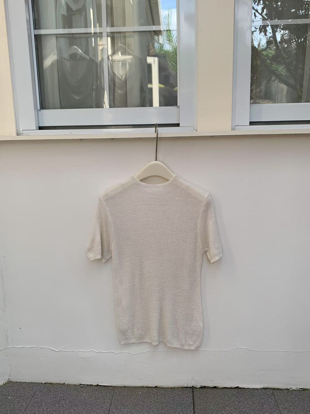 HELLO MILK TEE- 86892 半高領小衫