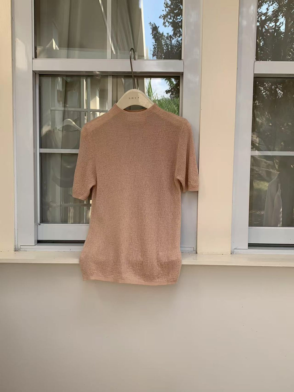HELLO MILK TEE- 86892 半高領小衫
