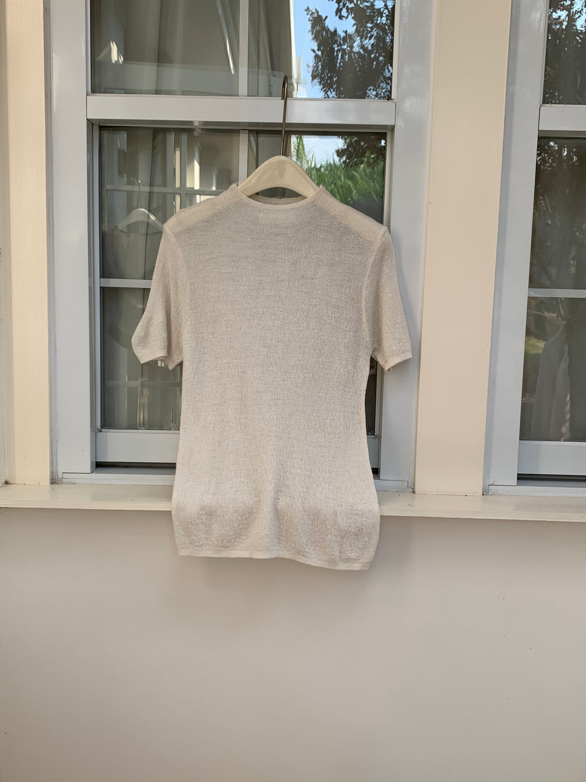 HELLO MILK TEE- 86892 半高領小衫