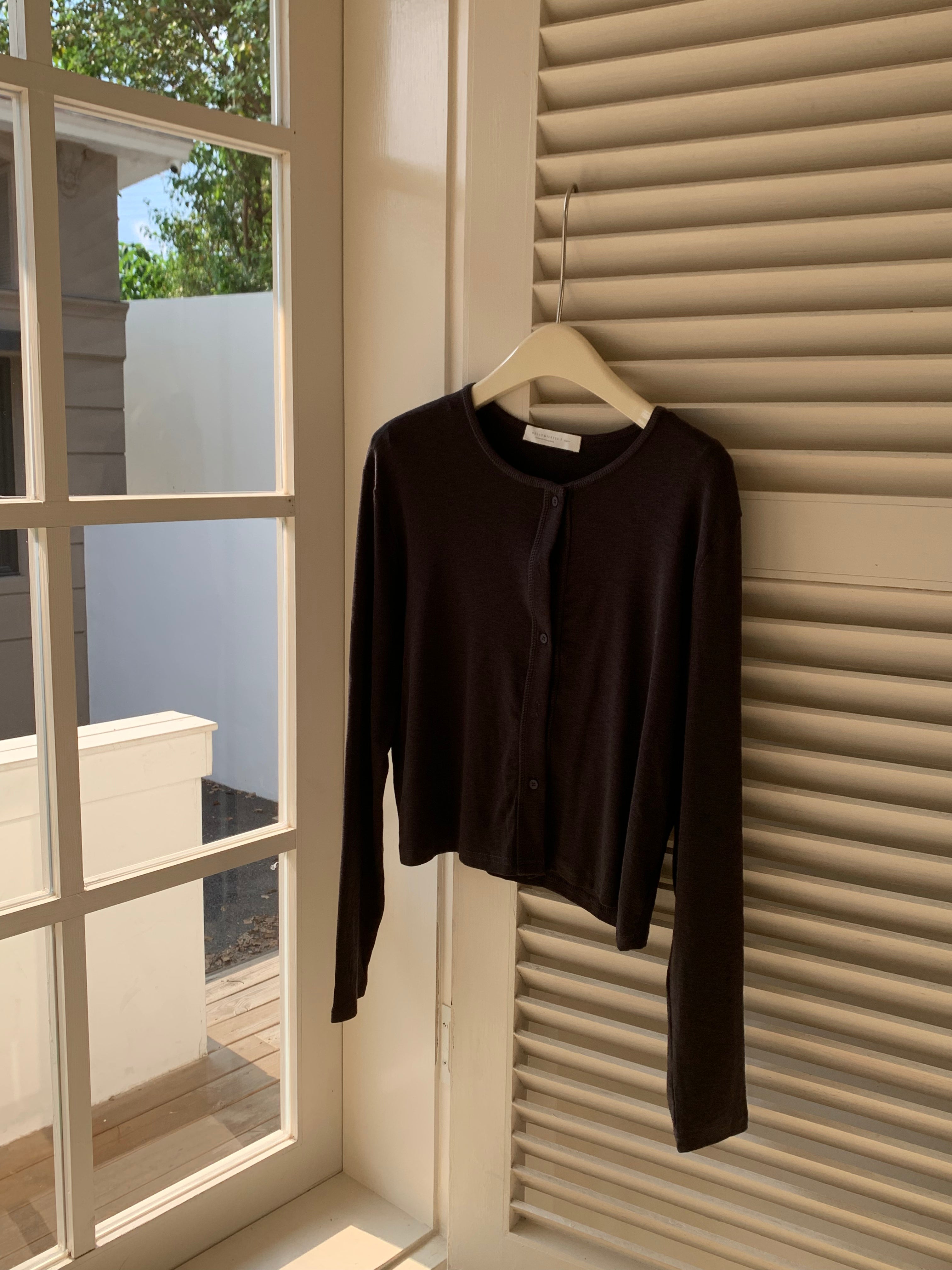 HELLO MILK TEE- 86940 長袖開衫