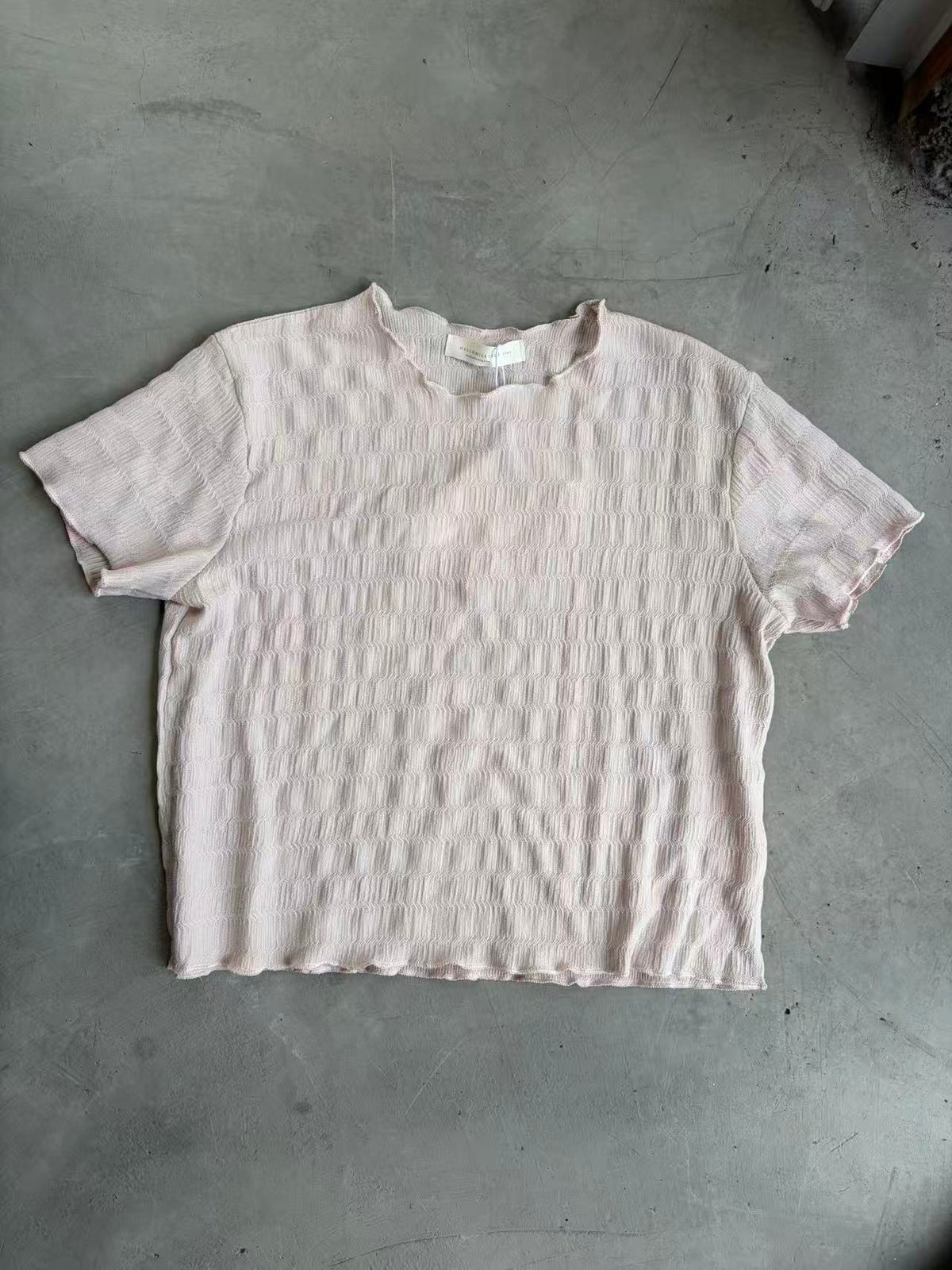 HELLO MILK TEE- 86879 純色上衣