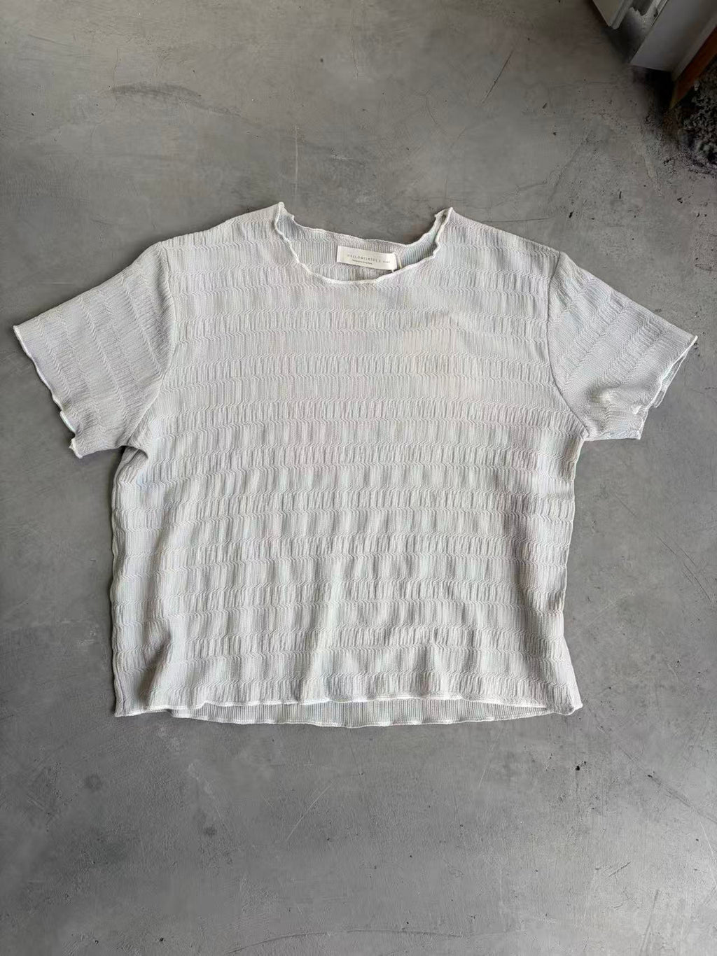 HELLO MILK TEE- 86879 純色上衣
