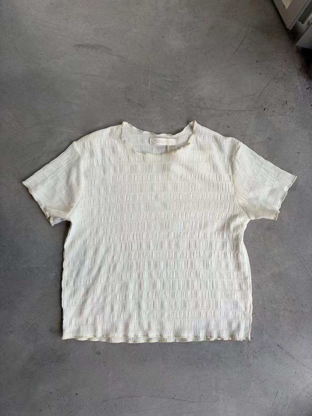 HELLO MILK TEE- 86879 純色上衣