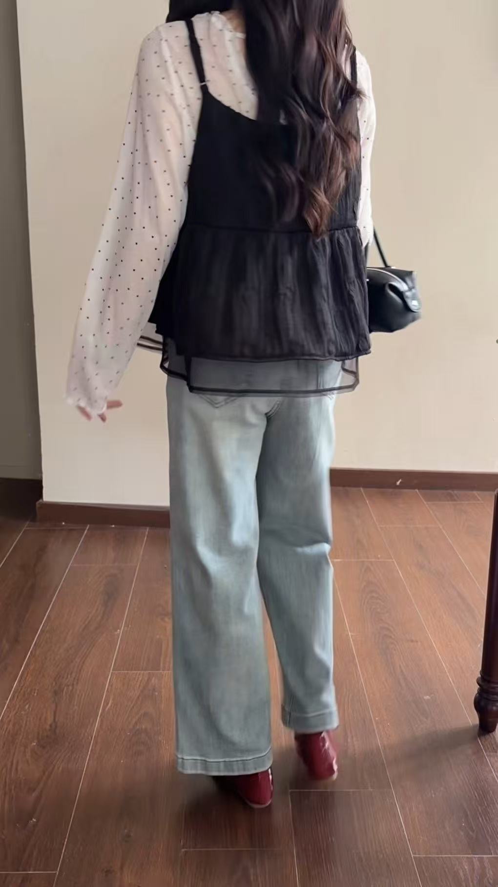 HELLO MILK TEE- 86830   波點上衣