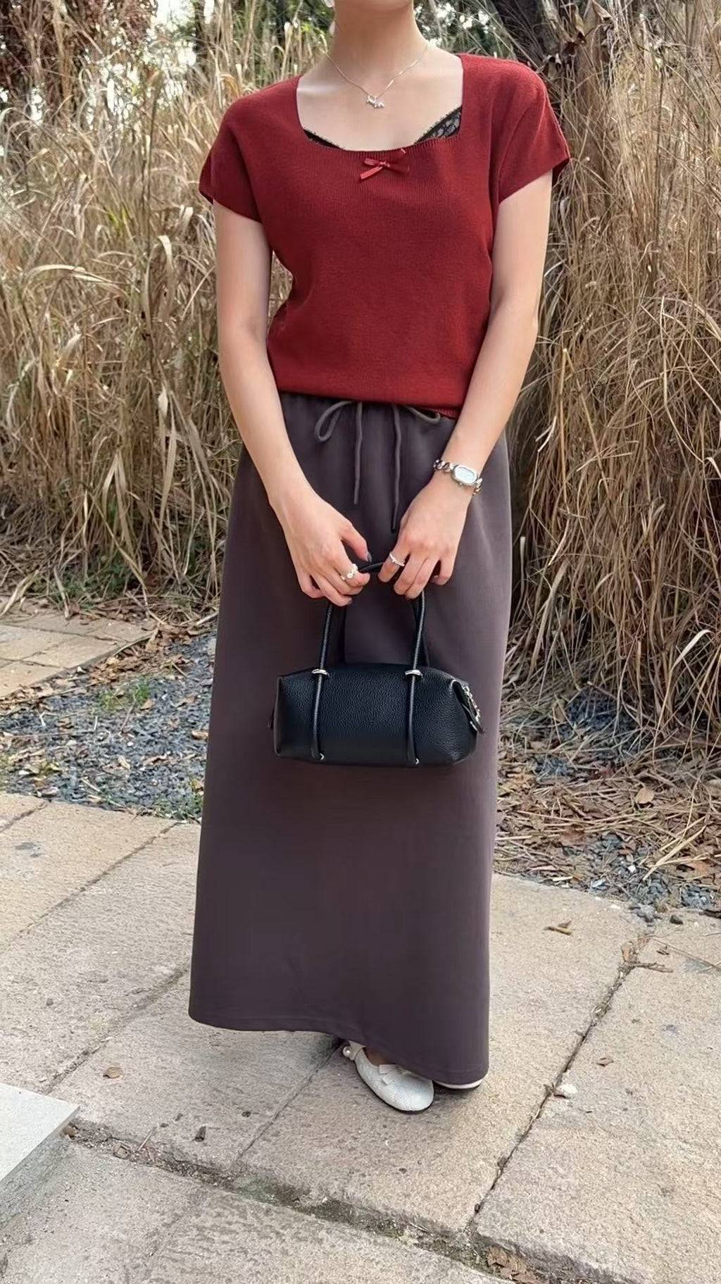 HELLO MILK TEE- 86875   方領上衣