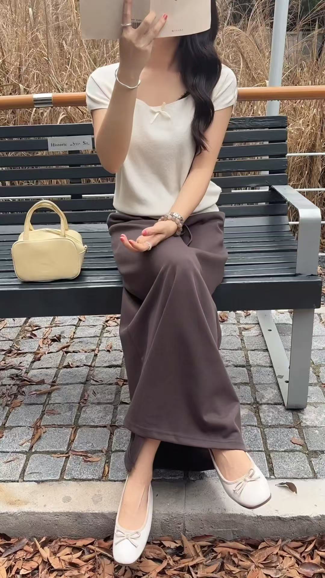 HELLO MILK TEE- 86875   方領上衣