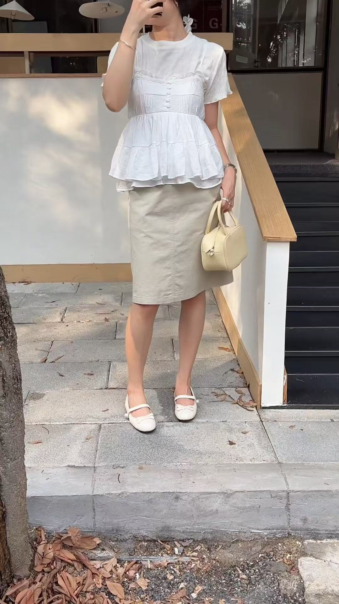HELLO MILK TEE- 86880   淨版圓領衫