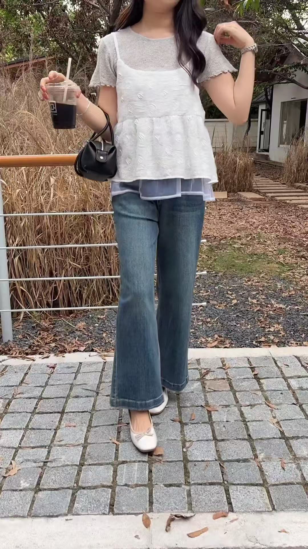 HELLO MILK TEE- 86882   吊帶上衣