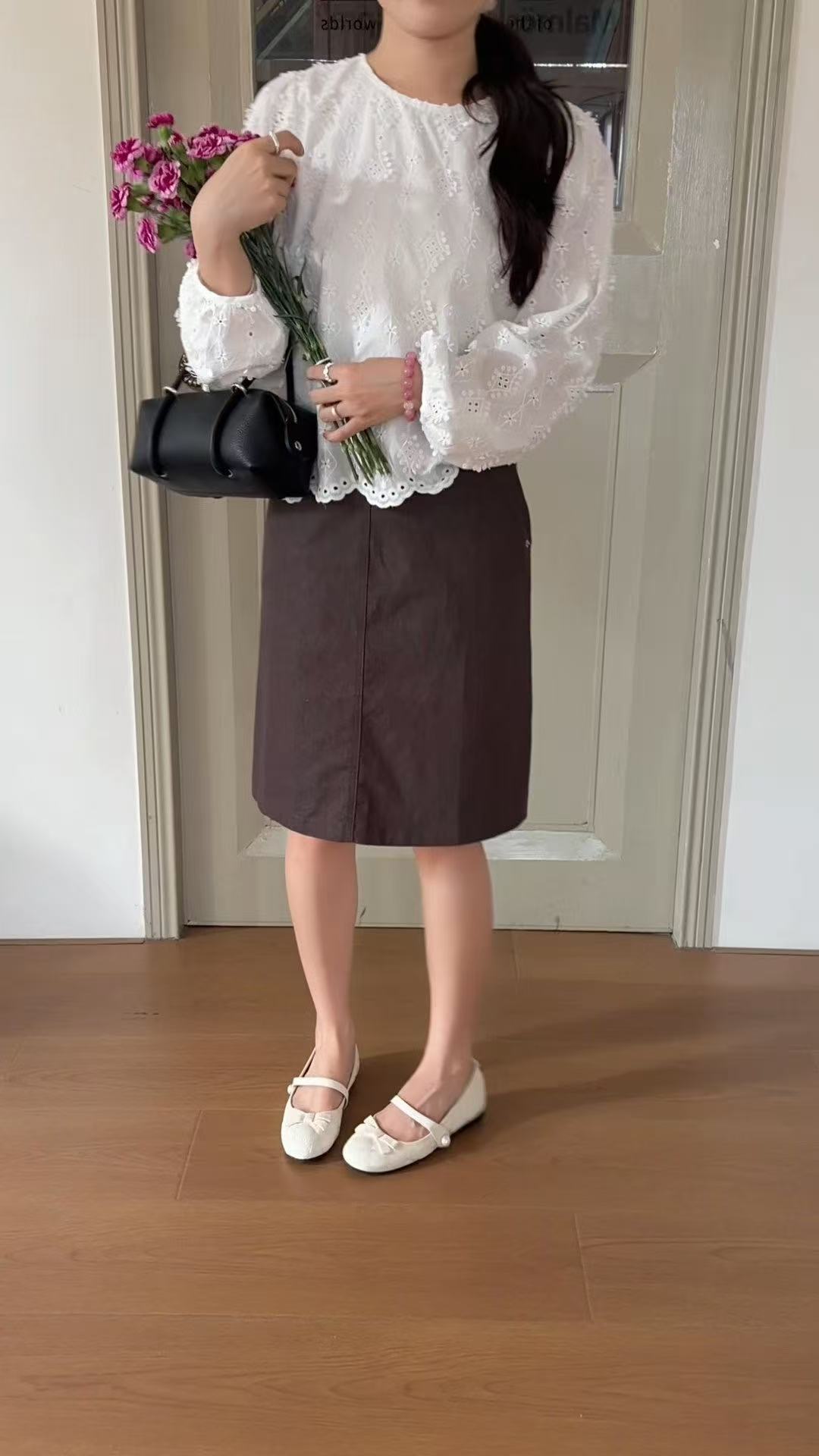 HELLO MILK TEE- 86900    法式小衫