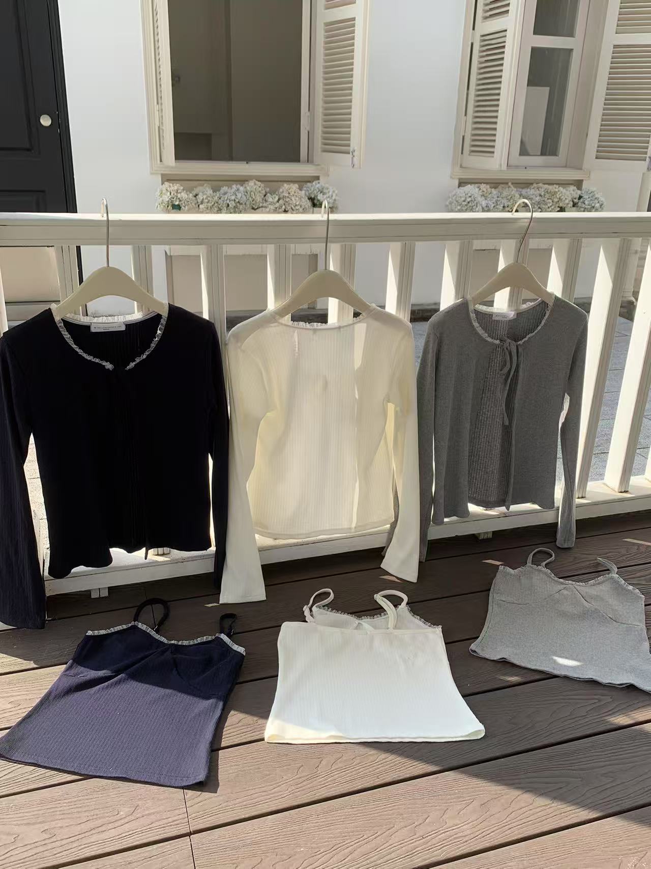 HELLO MILK TEE- 86925 百搭兩件套