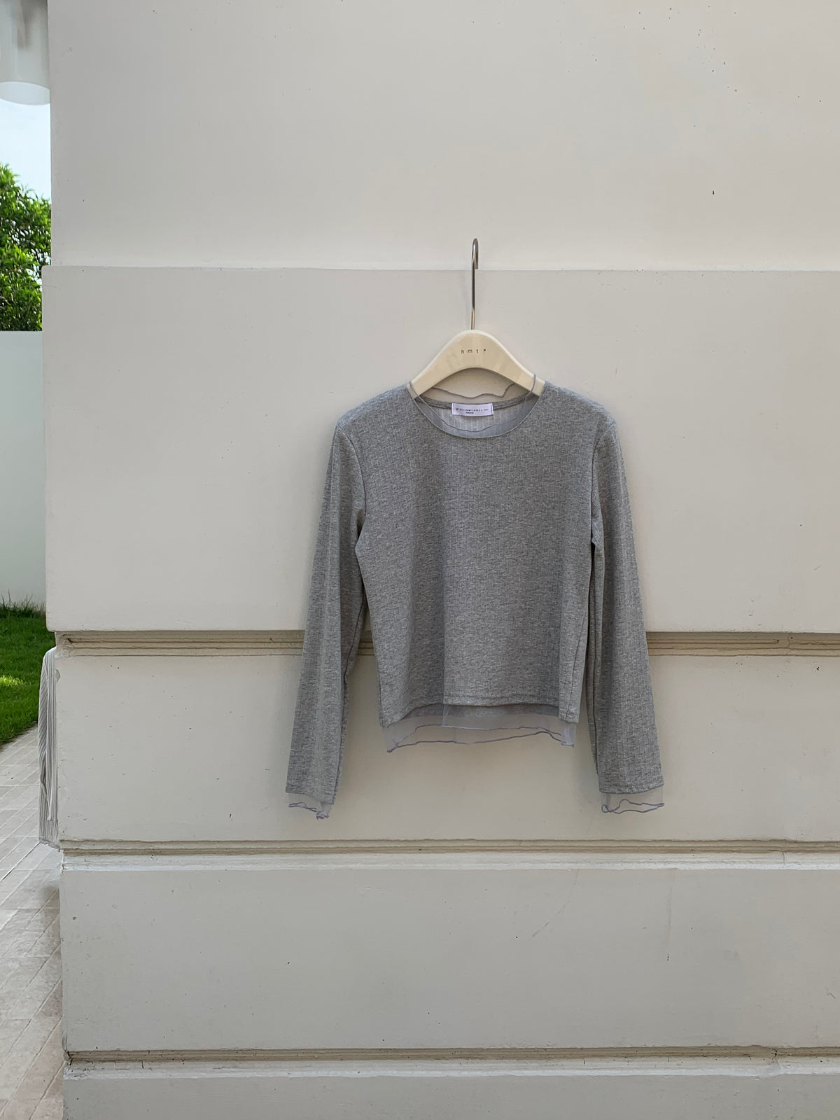 HELLO MILK TEE- 86927 磨毛小衫