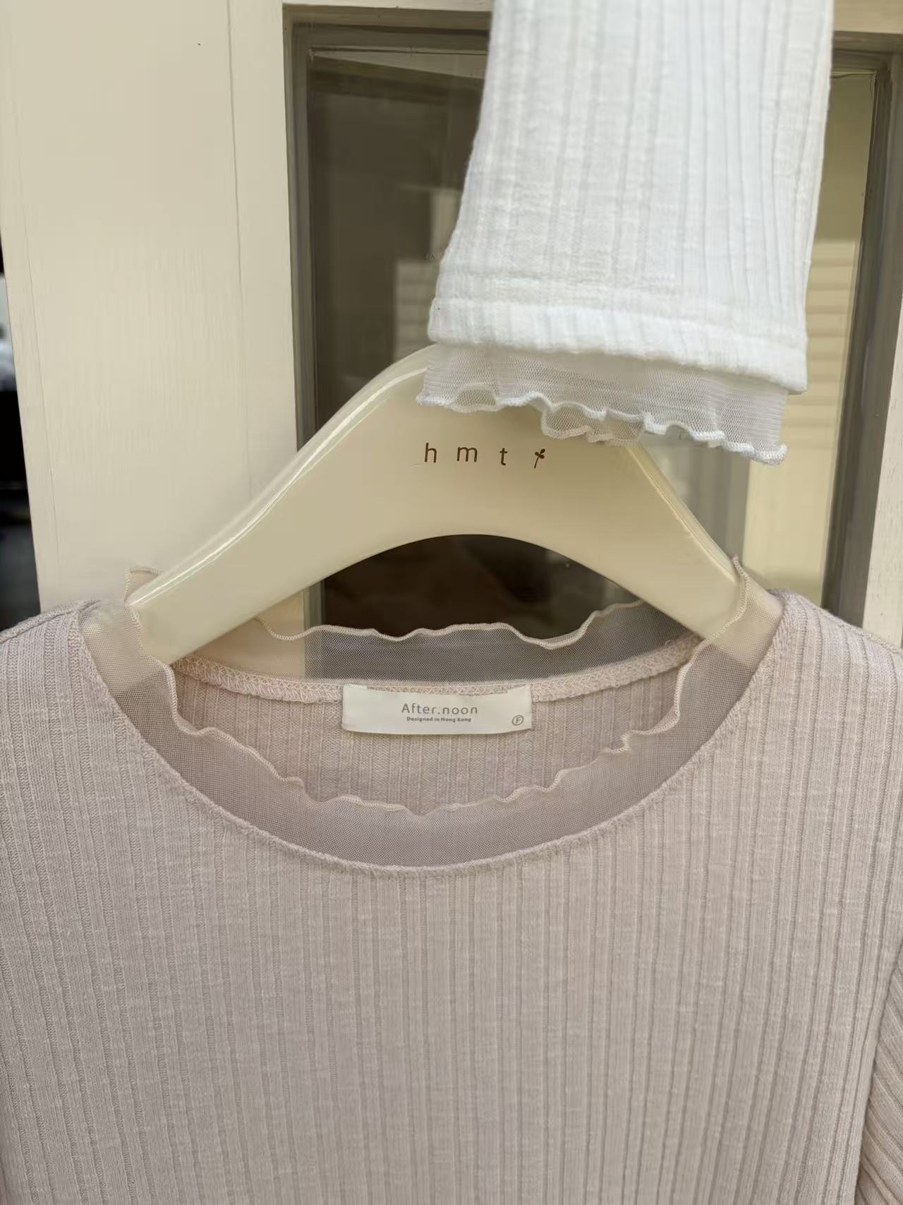 HELLO MILK TEE- 86972 百搭長袖衫