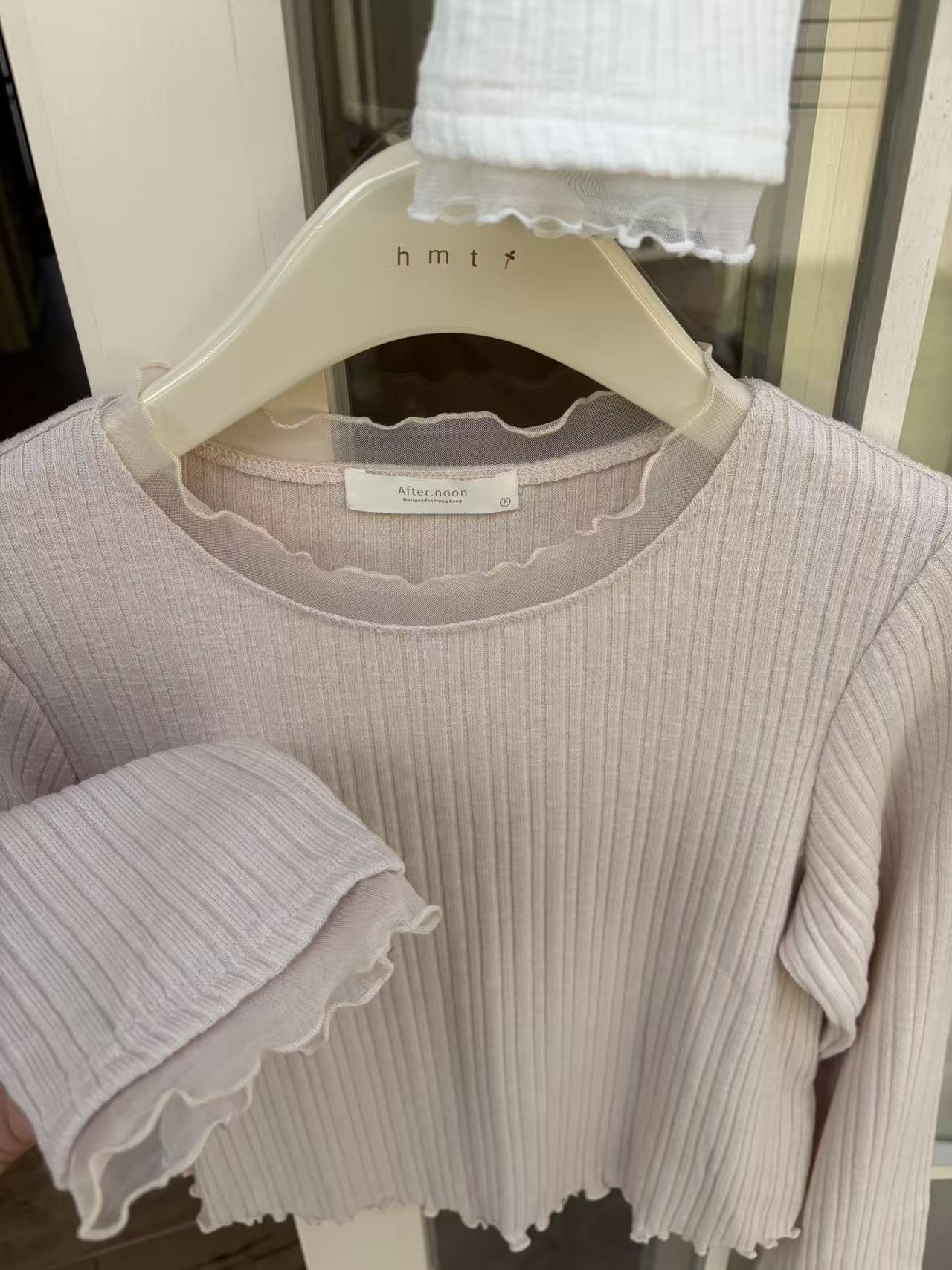 HELLO MILK TEE- 86972 百搭長袖衫