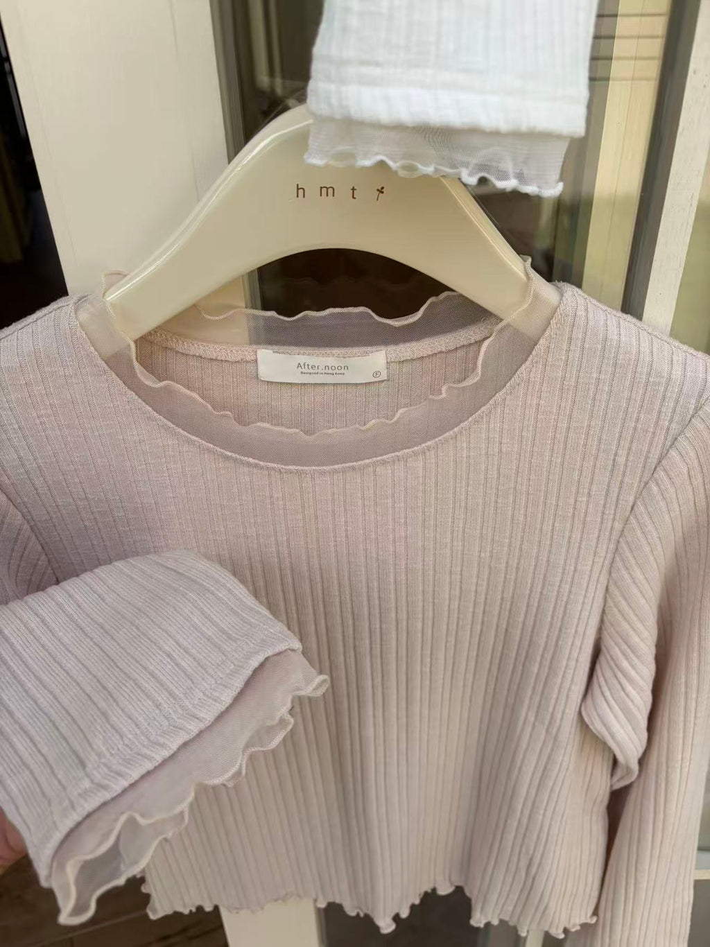 HELLO MILK TEE- 86972 百搭長袖衫
