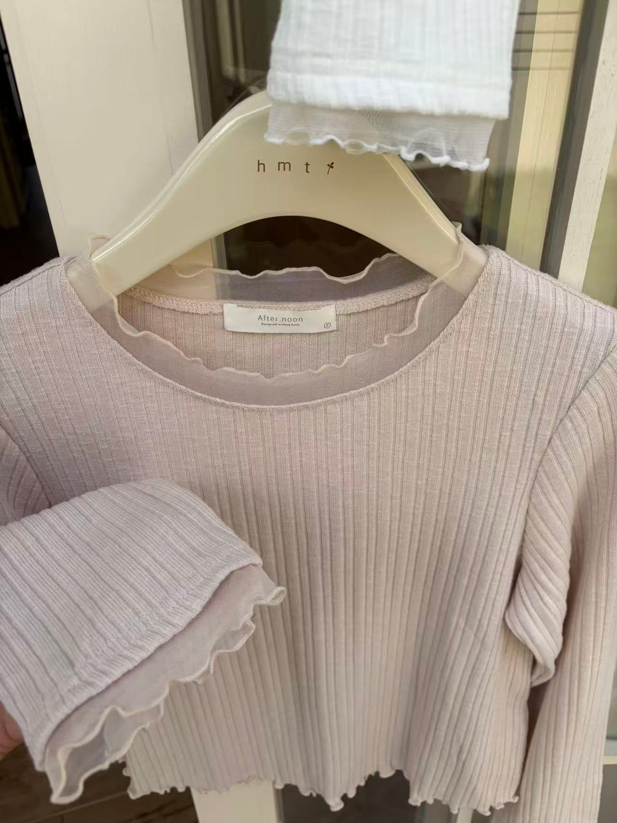 HELLO MILK TEE- 86972 百搭長袖衫