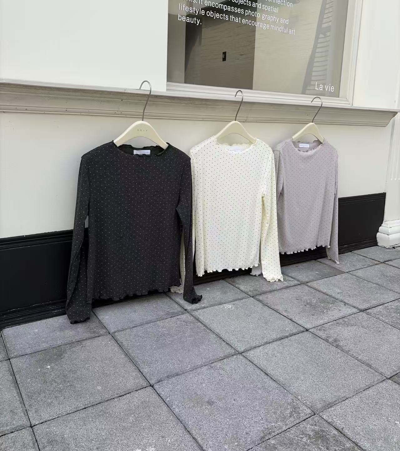 HELLO MILK TEE- 86981 韓系小衫