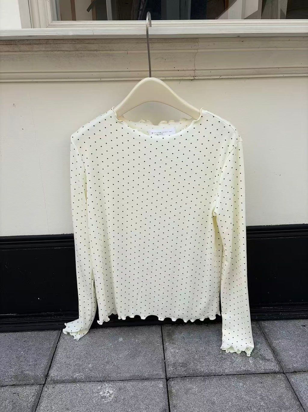 HELLO MILK TEE- 86981 韓系小衫