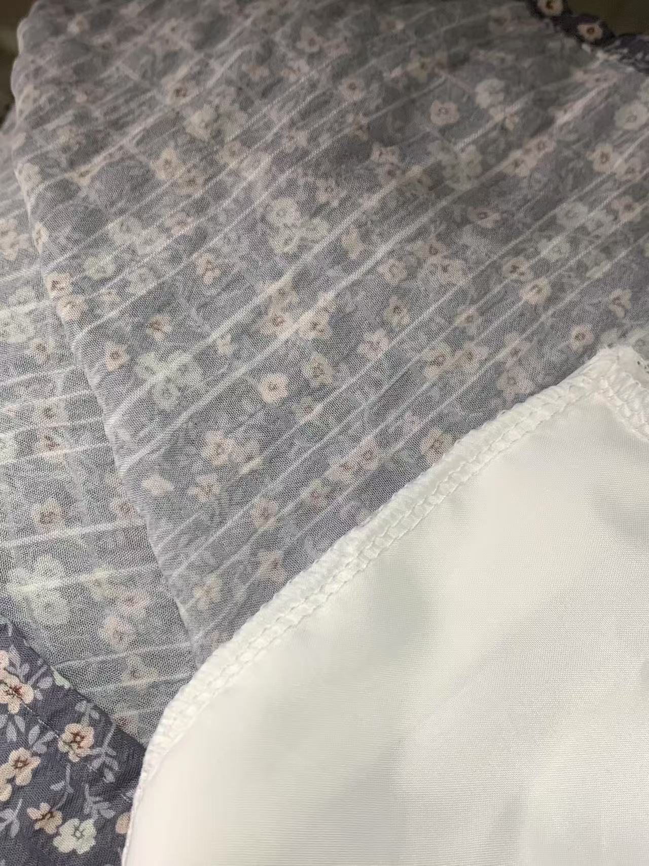 HELLO MILK TEE- 87001 碎花連衣裙