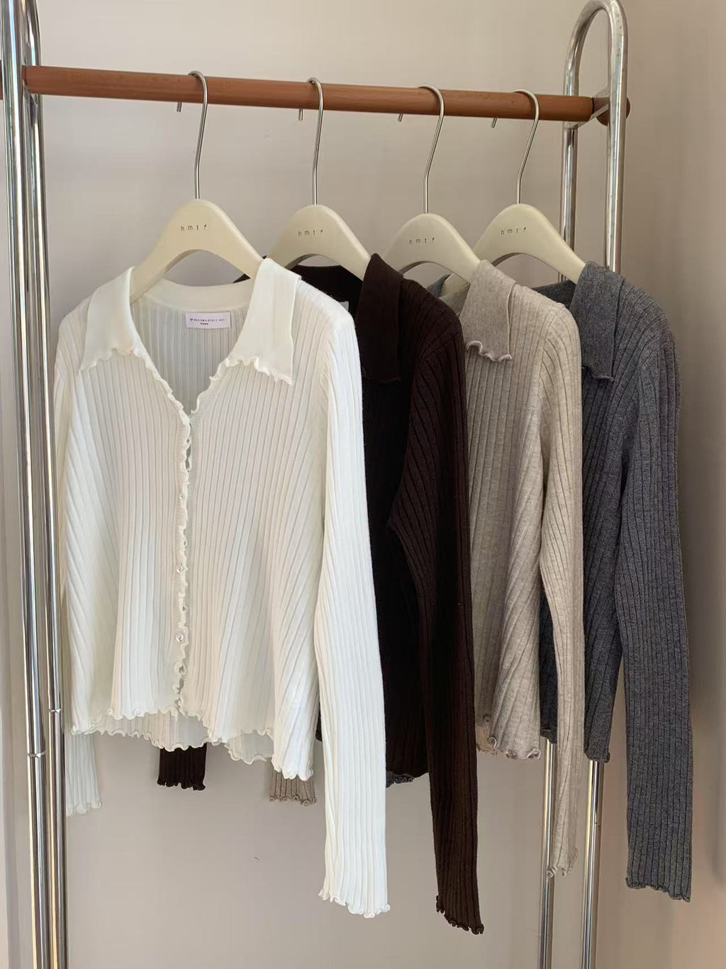HELLO MILK TEE- 86964 翻領小衫