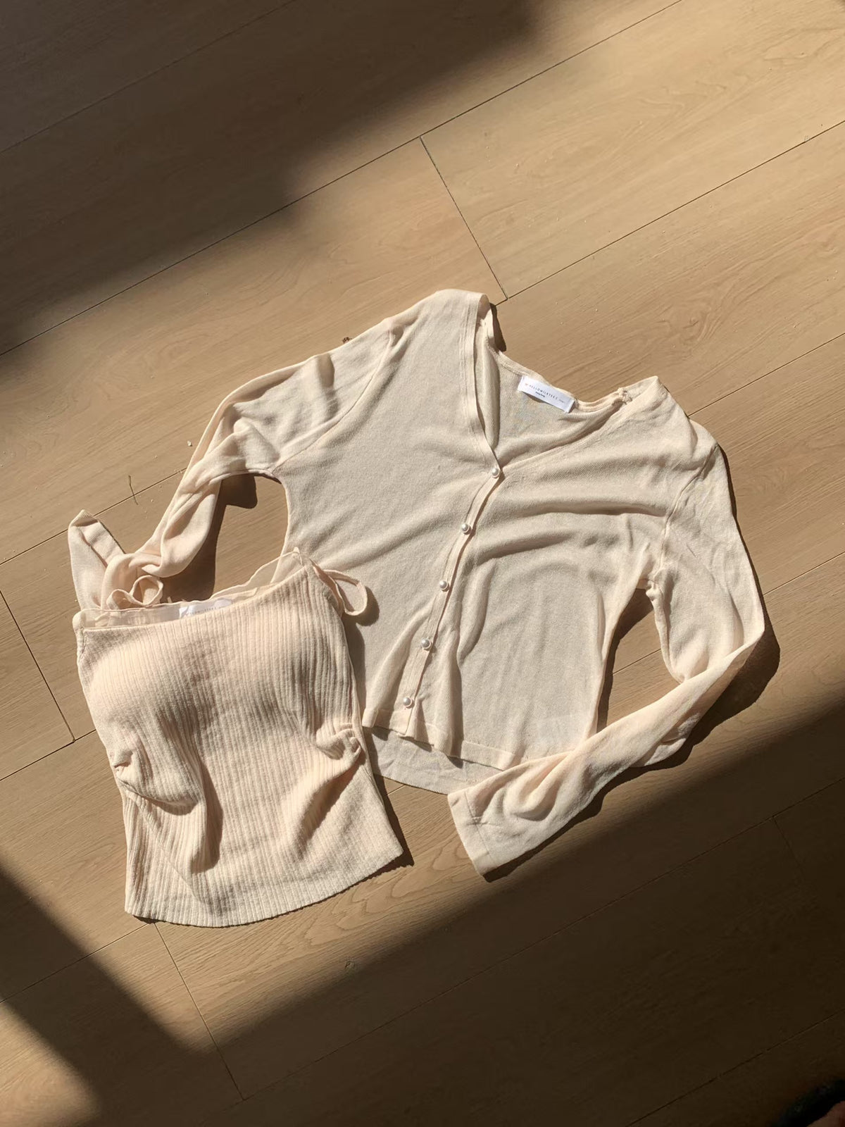 HELLO MILK TEE- 86970 韓系兩件套