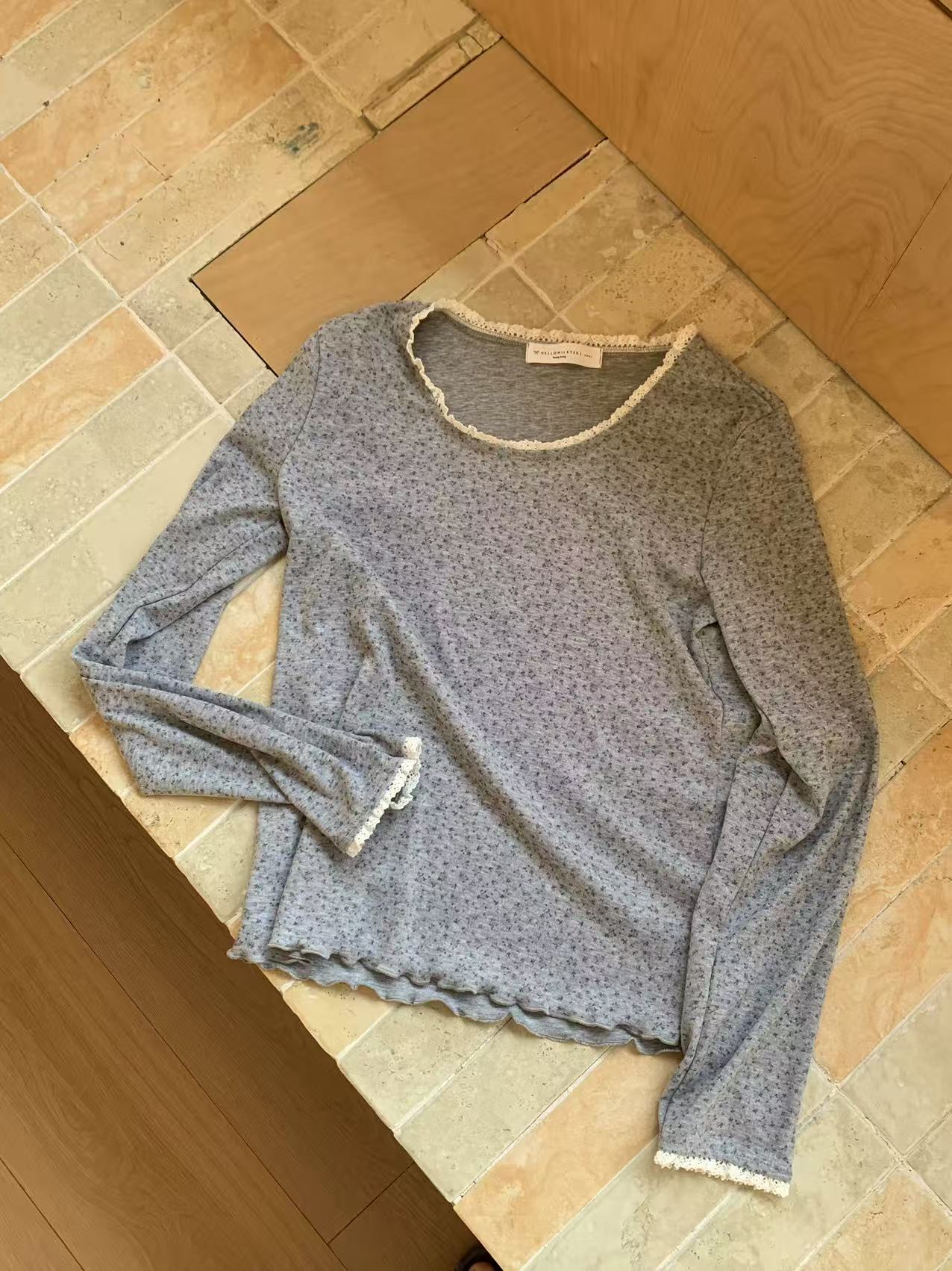 HELLO MILK TEE- 86978 百搭小衫