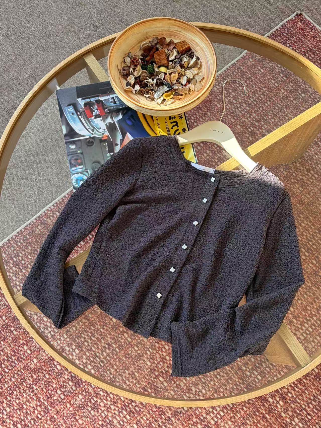 HELLO MILK TEE- 86995 百搭開衫