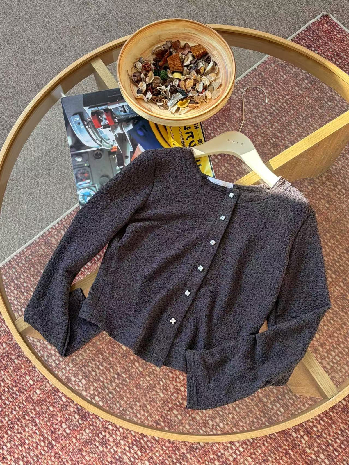 HELLO MILK TEE- 86995 百搭開衫
