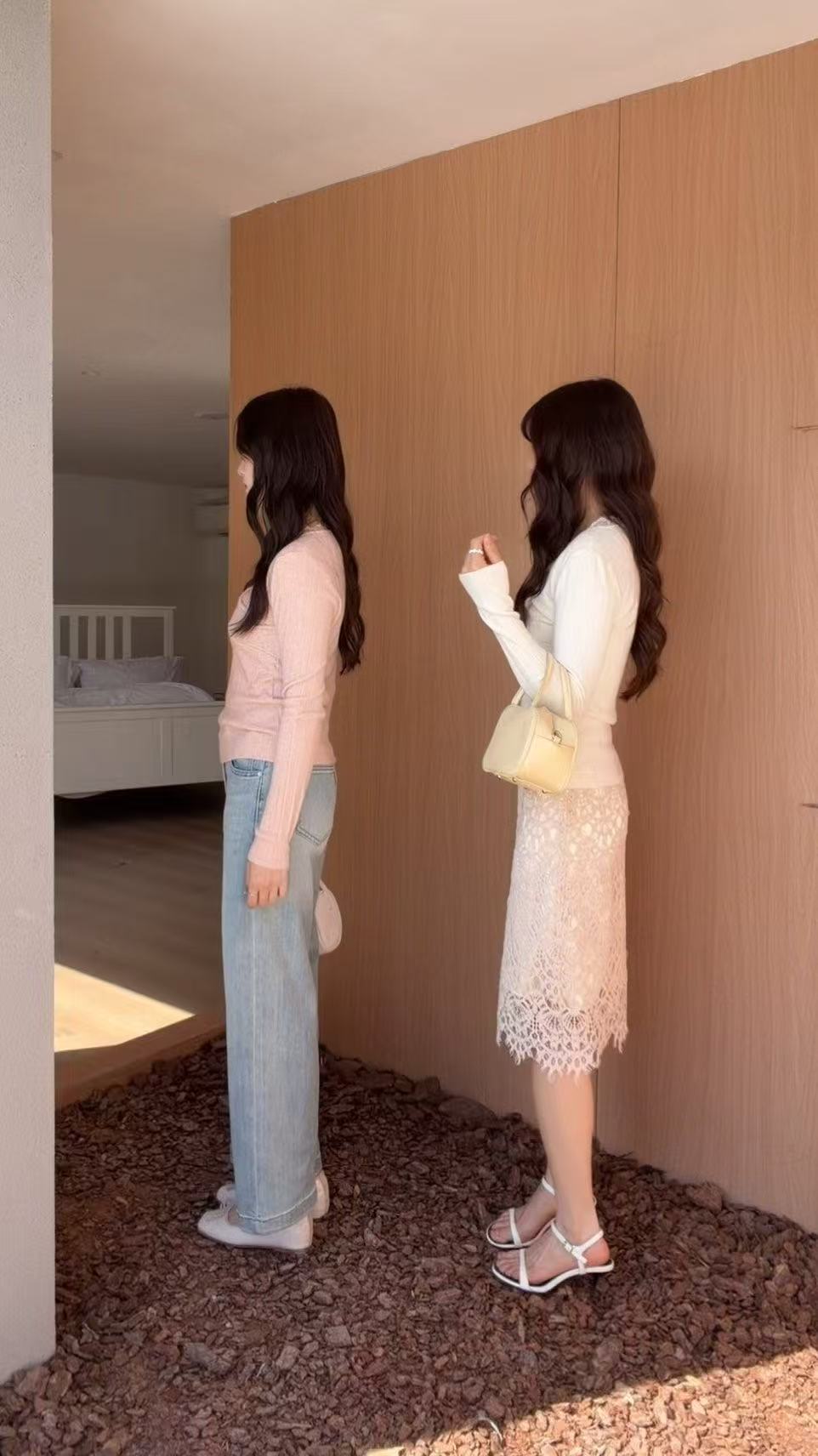 HELLO MILK TEE- 86945 蕾絲半裙
