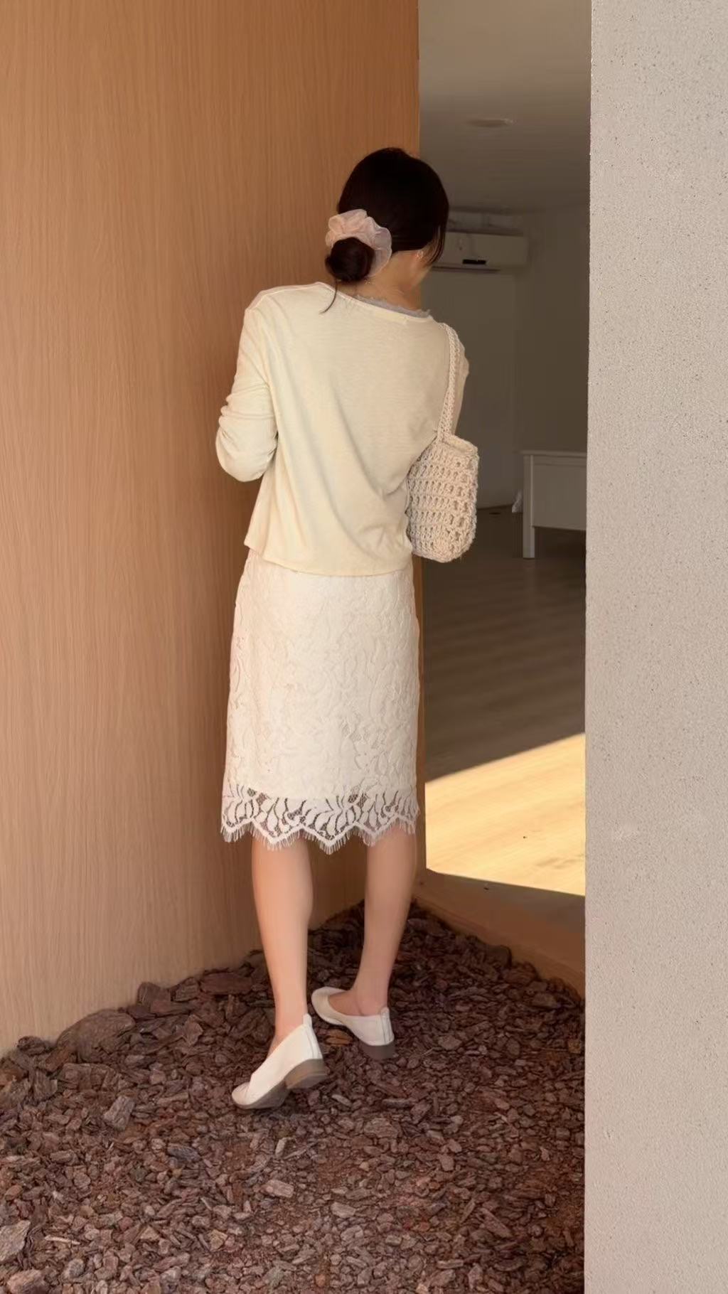 HELLO MILK TEE- 86940 長袖開衫