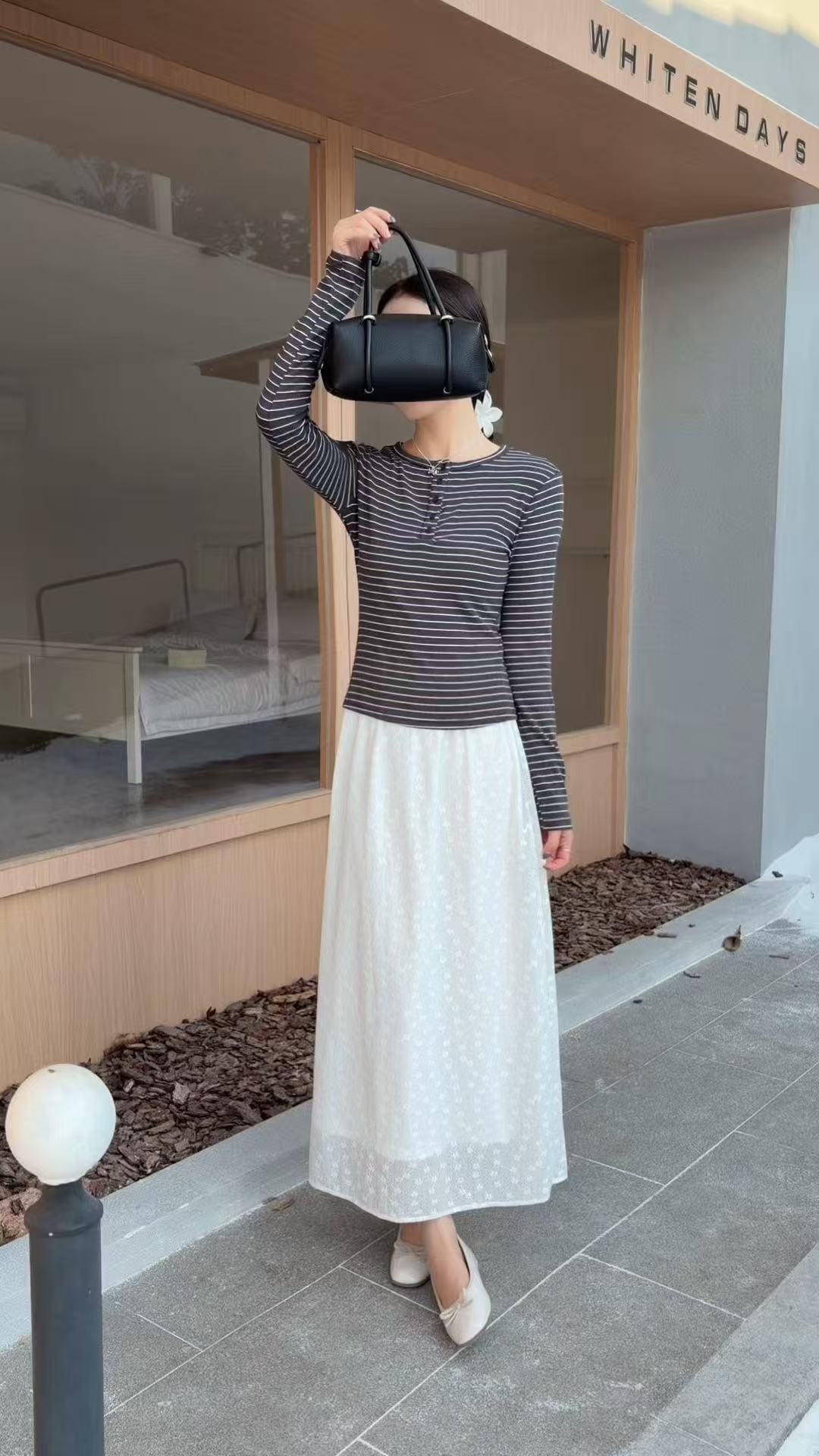 HELLO MILK TEE- 86942 圓領上衣