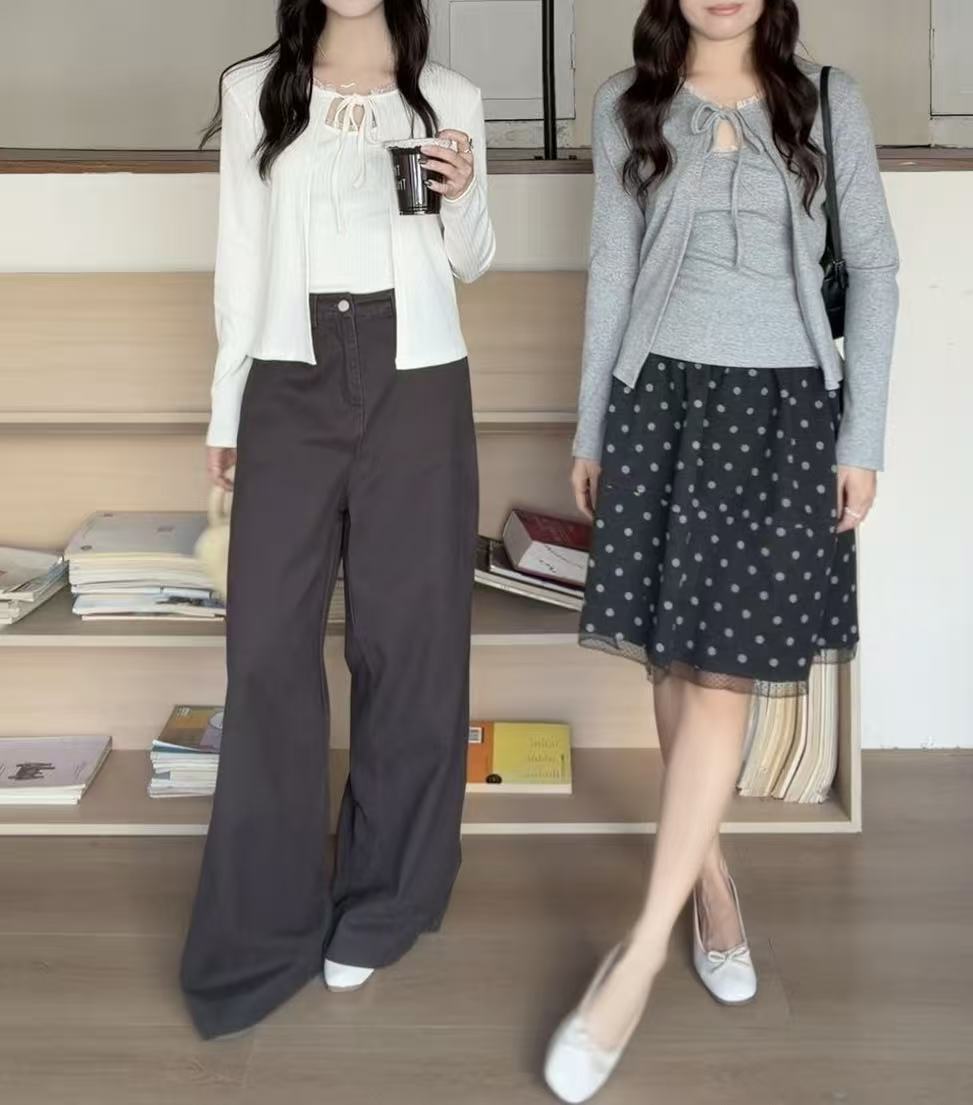 HELLO MILK TEE- 86925 百搭兩件套