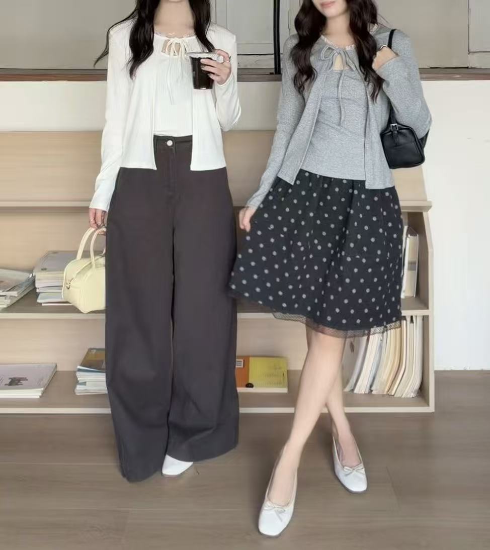 HELLO MILK TEE- 86925 百搭兩件套