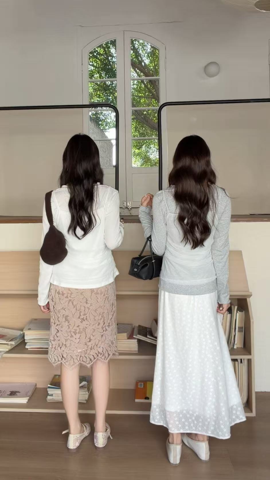 HELLO MILK TEE- 86924 吊帶套裝