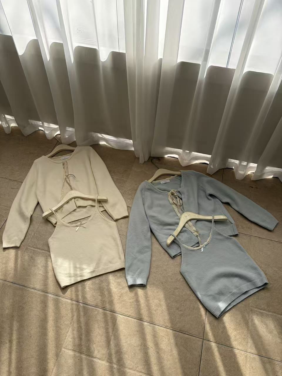 HELLO MILK TEE- 87012 韓系兩件套