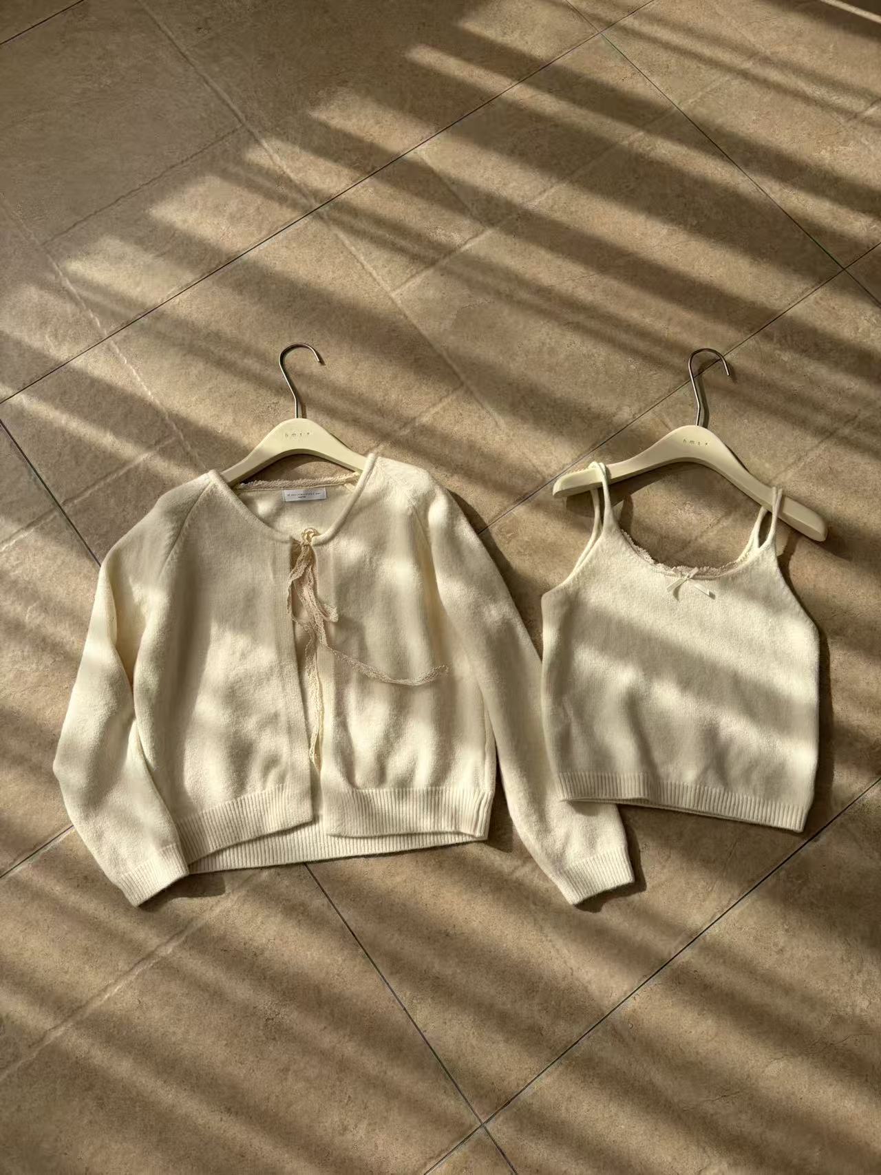 HELLO MILK TEE- 87012 韓系兩件套