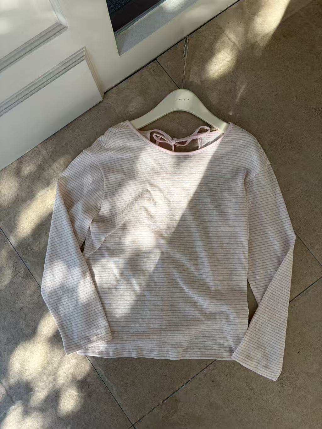 HELLO MILK TEE- 86996 條紋T恤