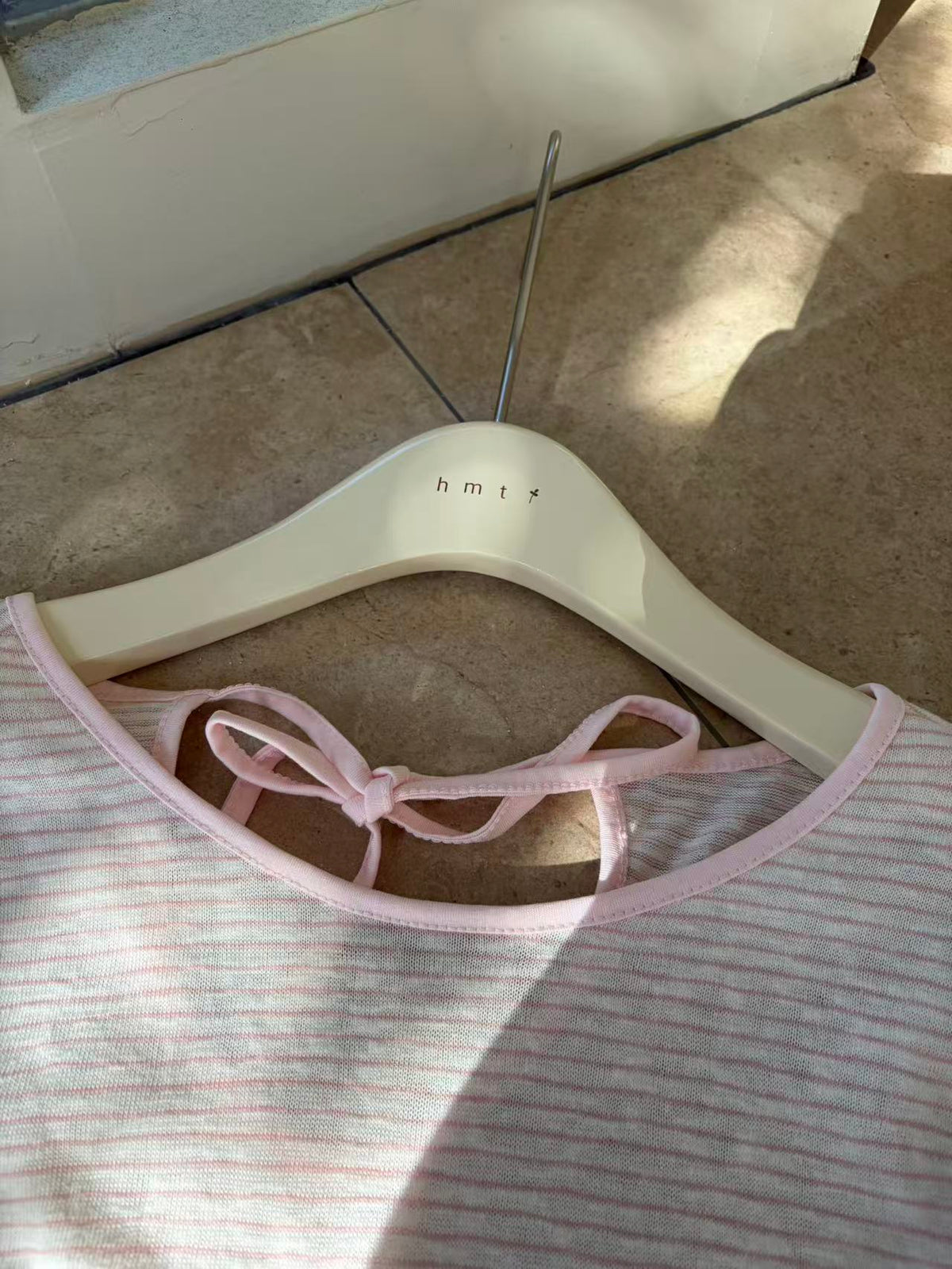 HELLO MILK TEE- 86996 條紋T恤