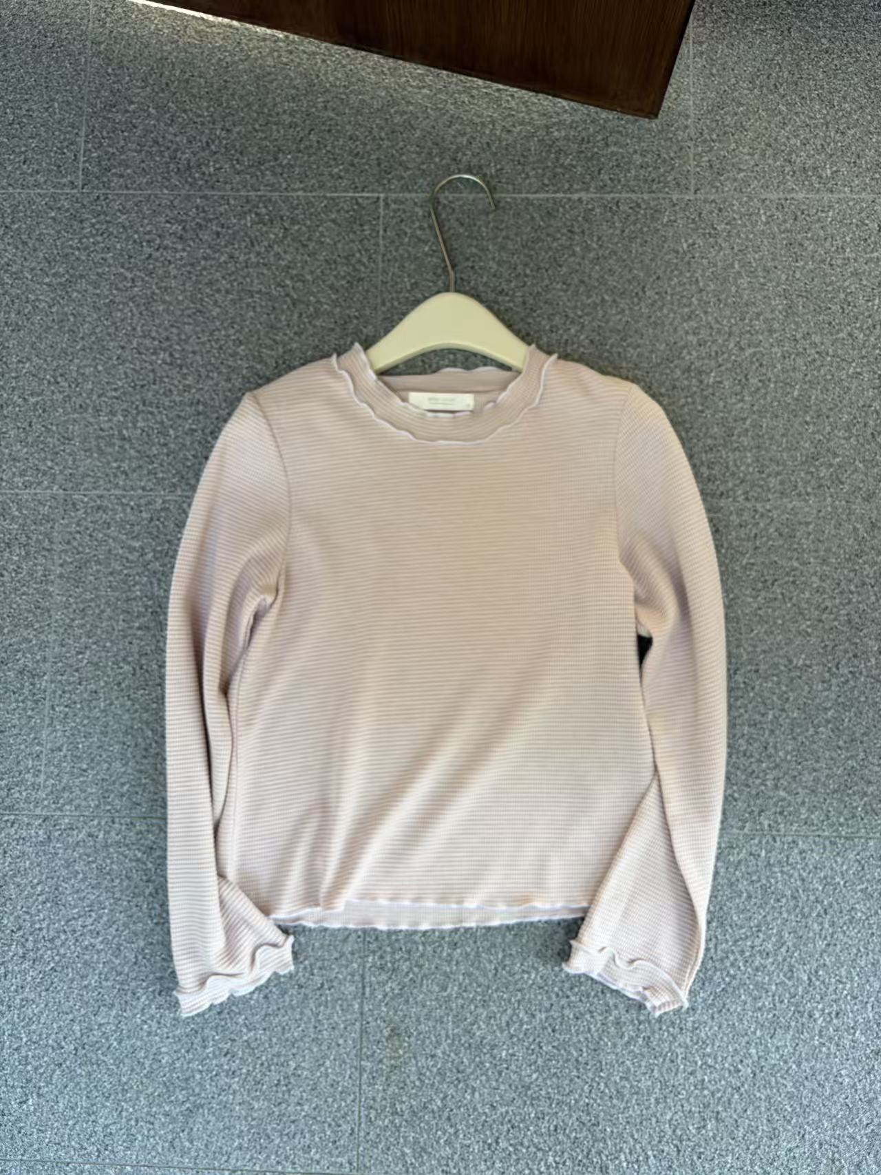 HELLO MILK TEE- 86997 雙層領上衣