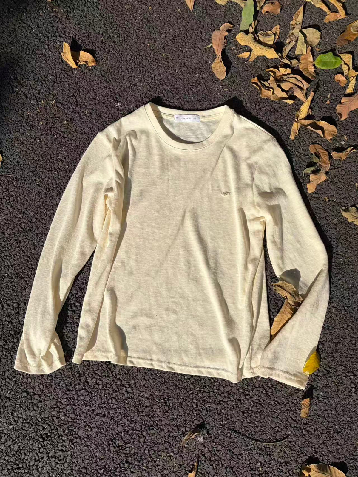 HELLO MILK TEE- 87043 簡約上衣