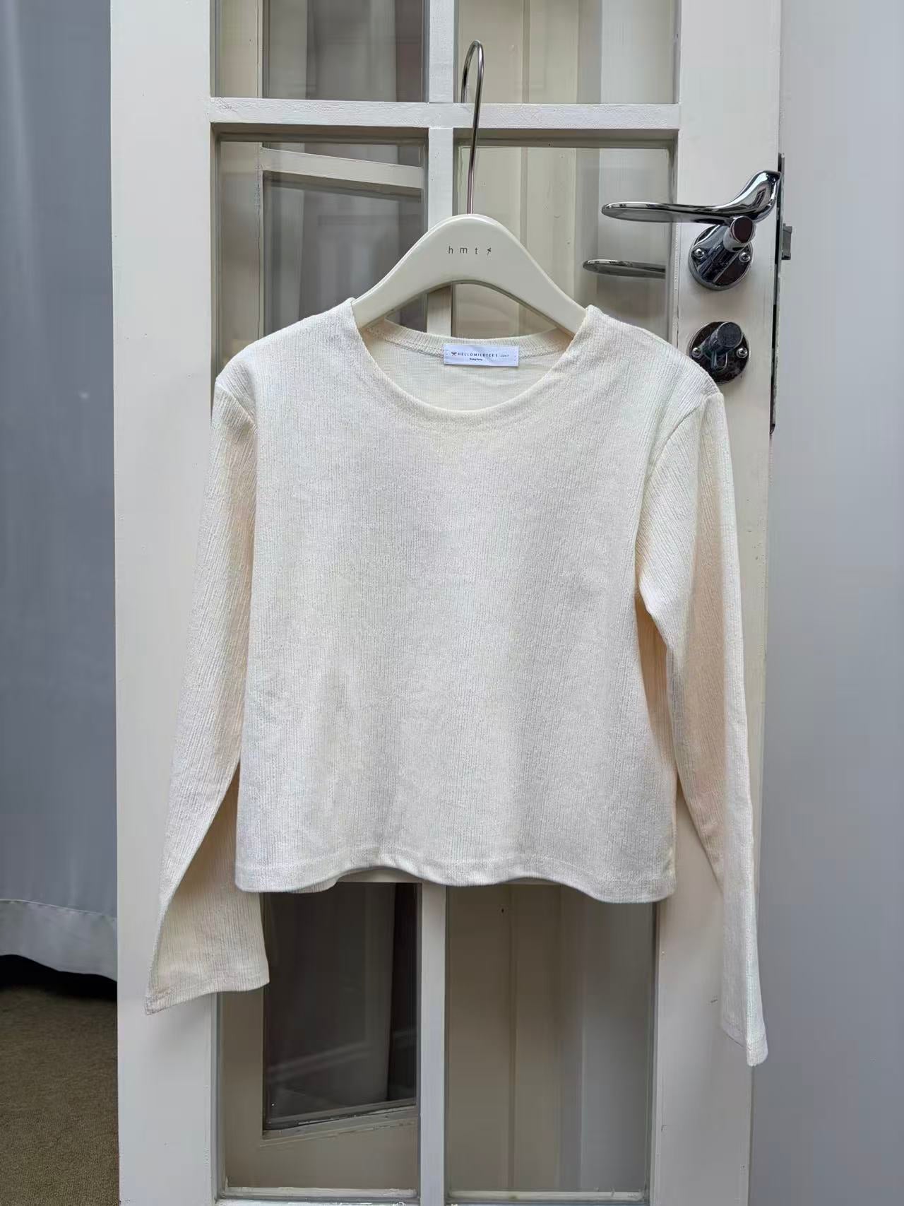 HELLO MILK TEE- 87041 圓領上衣