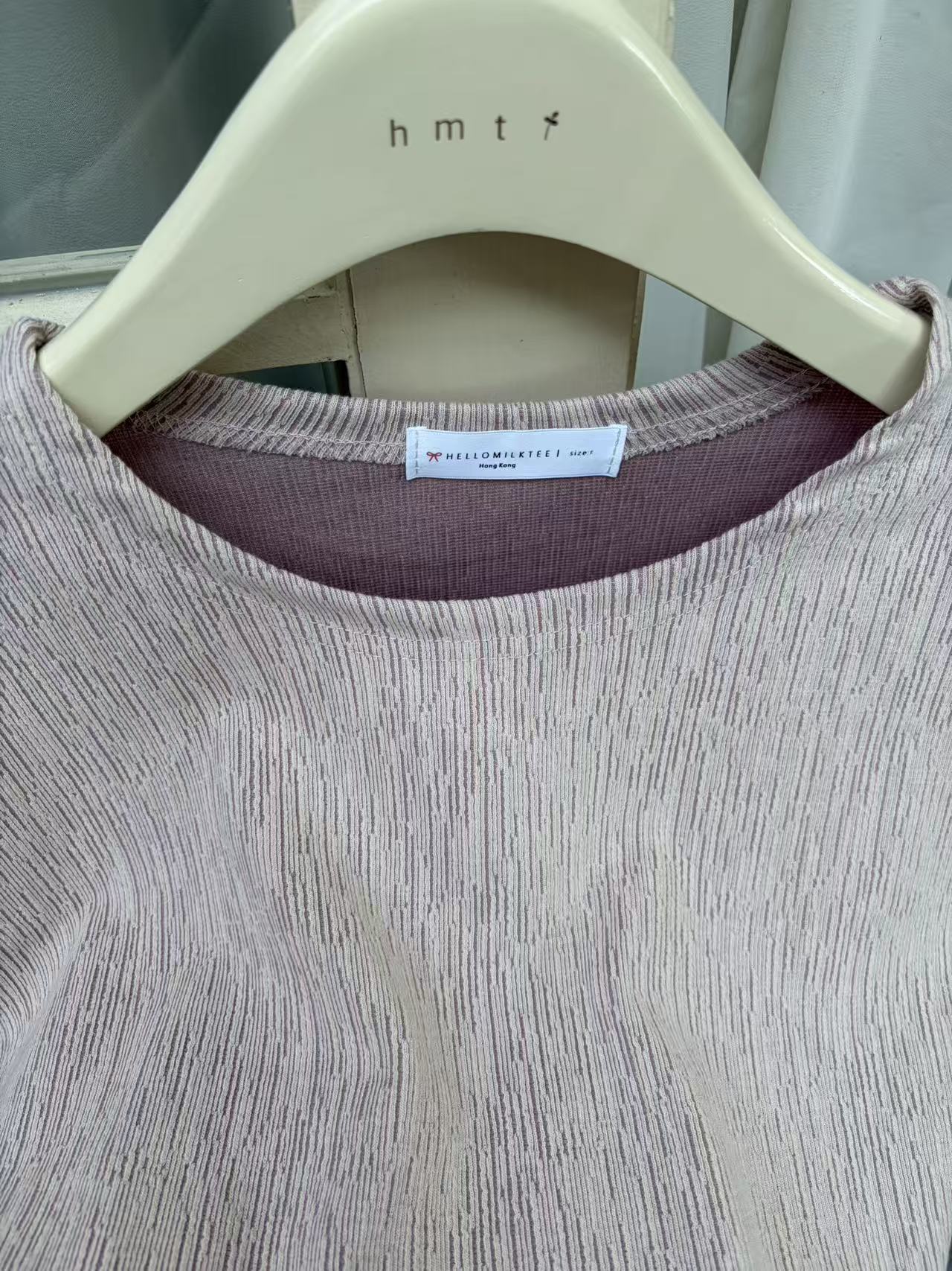 HELLO MILK TEE- 87041 圓領上衣