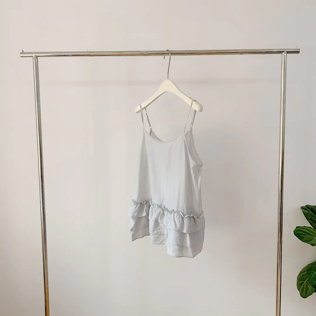 HELLO MILK TEE- 84579 吊帶小衫