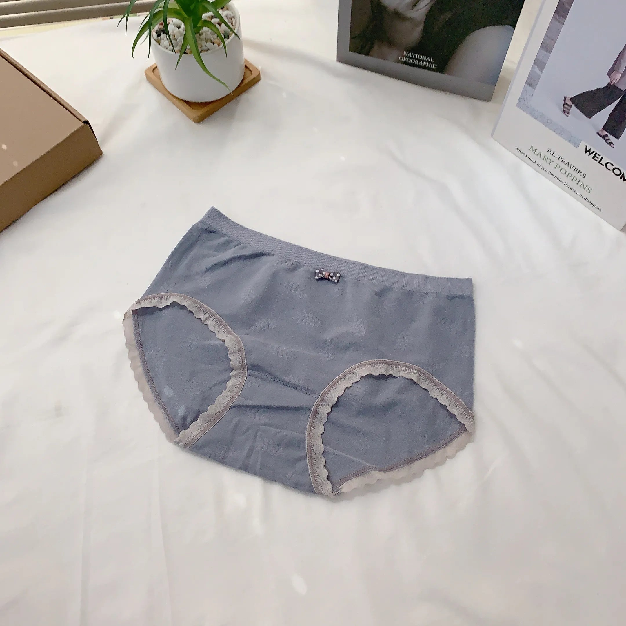 HELLO MILK TEE- AY1001 簡約内褲